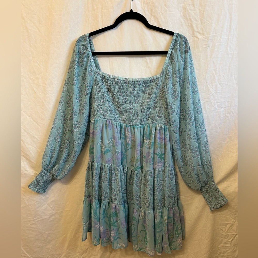 Taylor Green Floral dress